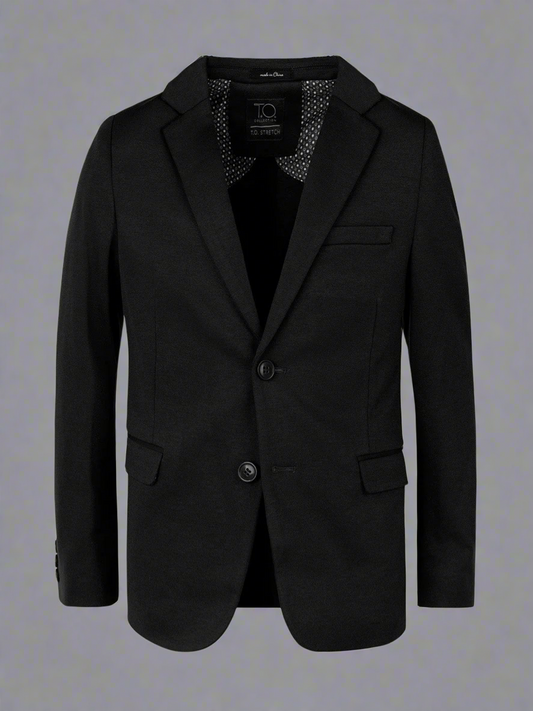 TO Mens Black Soho Stretch Jacket 9131-1