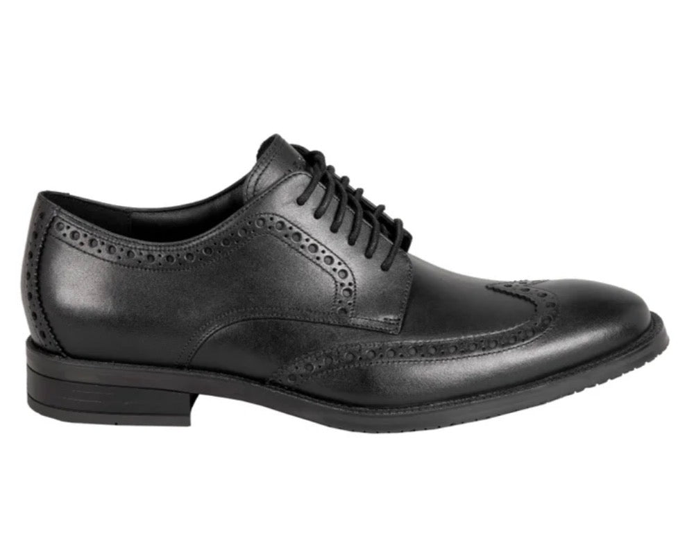 Cole Haan Mens Modern Essentials Wingtip Black Shoes Oxford