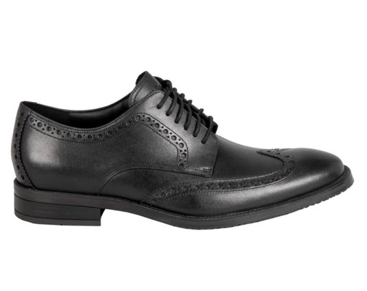 Cole Haan Mens Modern Essentials Wingtip Black Shoes Oxford