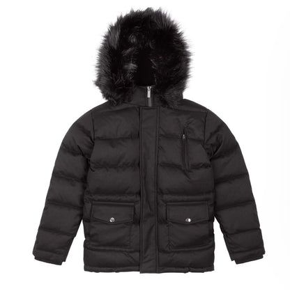 Boys Patch Pocket Puffer Coat - T.O. Collection