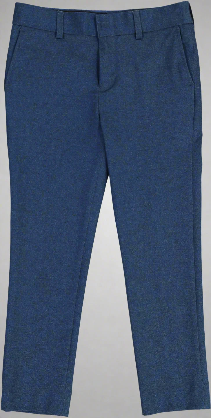 TO boys Blue Heather Soho stretch Dress Pants 9131-34