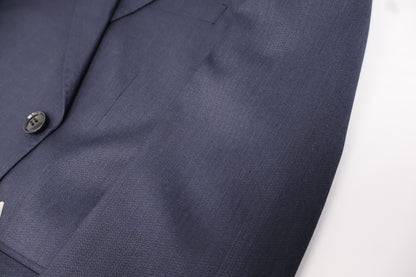 Centrion Boys Navy Wool Suit-Barleycorn Weave Pattern  CEE1-6500