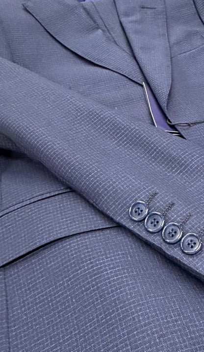 Navy mini grid suit Centrion brand