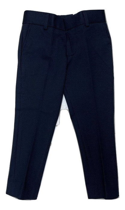 Boys TO Pindot Navy Basic Stretch Pants A6-3