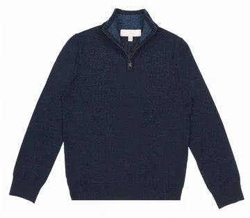 T.O. COLLECTION BOY'S QUARTER ZIP SWEATERS