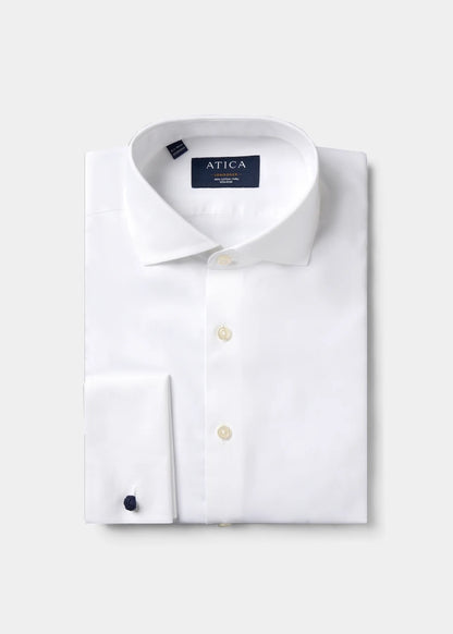 atica londoner cuff link white shirt 