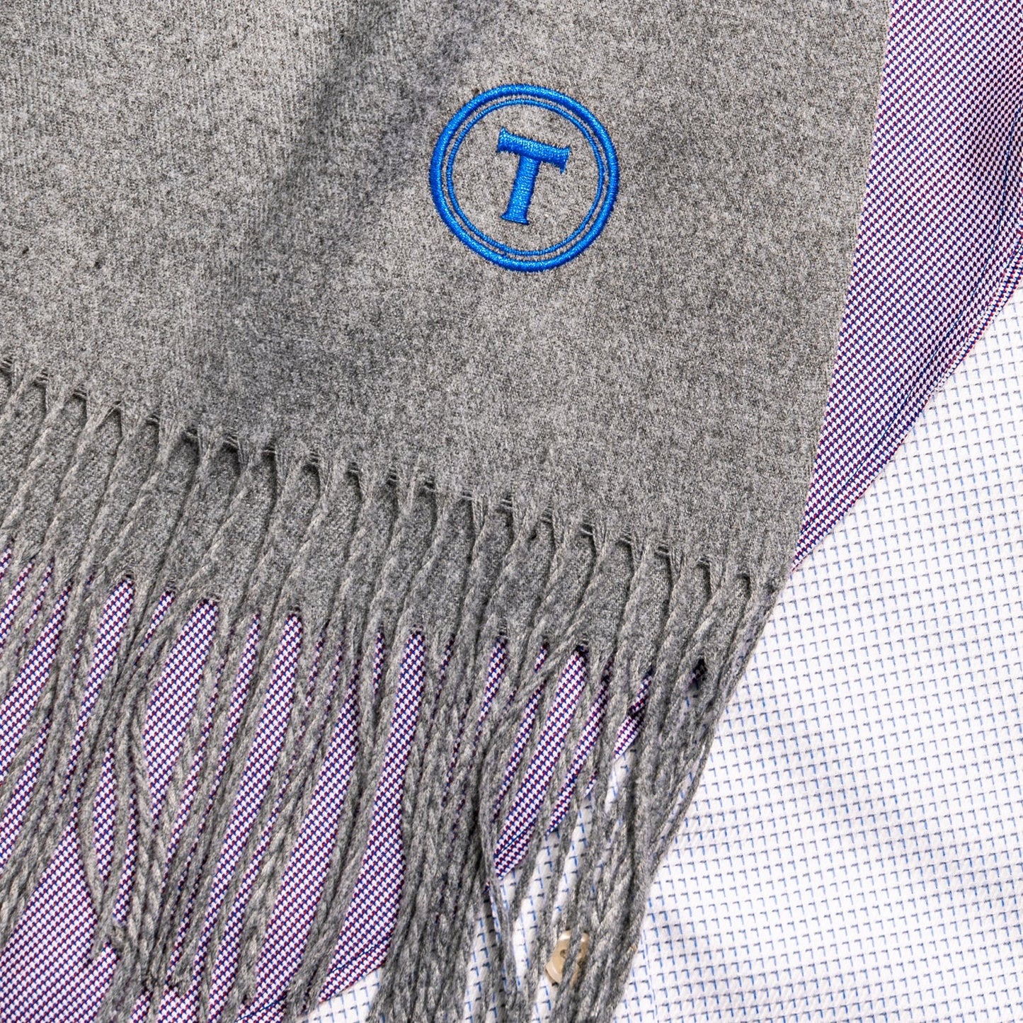 Twillory Cashmere Winter Scarf Grey