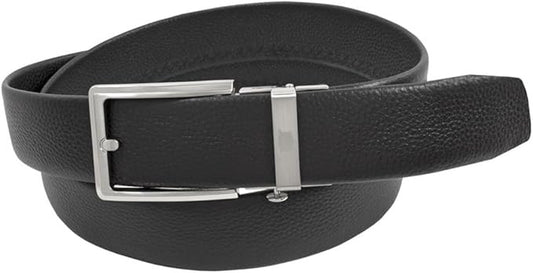 Florsheim Men’s Leather Belt Pin Buckle