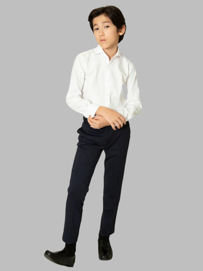 TO Boys Navy Soho Stretch Pants 9131-2 Can Be Combined As A Full Navy Soho Stretch Suit