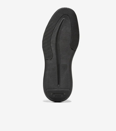 Rubber outsole of the Cole Haan Grand Phaze Laser Oxford in black