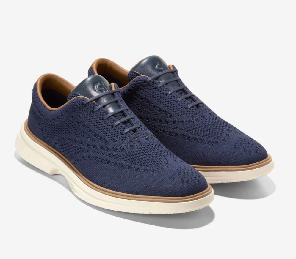Cole Haan Men's Navy ØriginalGrand Cityspectre Stitchlite Oxfords