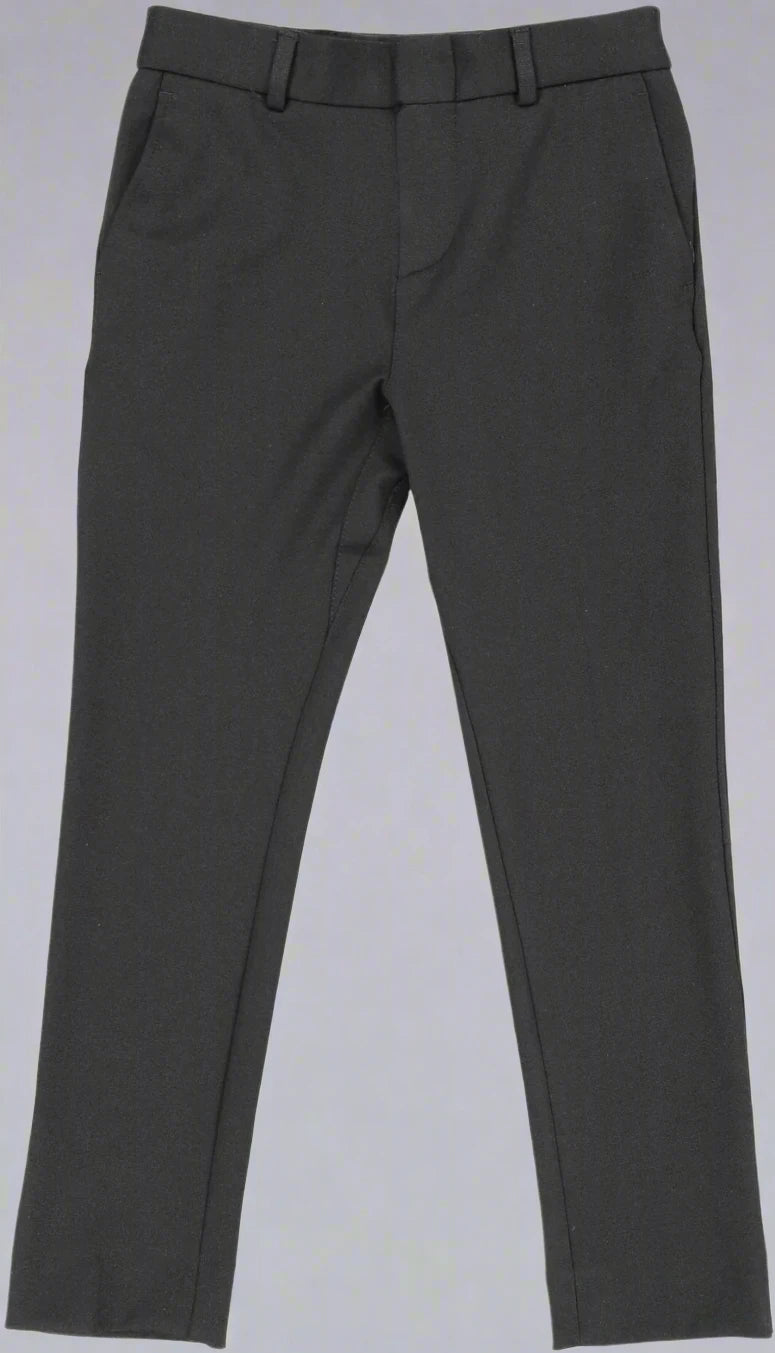 Boys TO Basic Stretch Black Suit A6-1