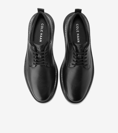 Top view of Cole Haan Grand Remix Oxfords with five-eyelet lacing