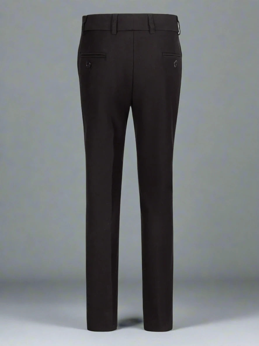 tailored black dress pants T.O. Boys Black Flex Dress Pants 20 / Skinny