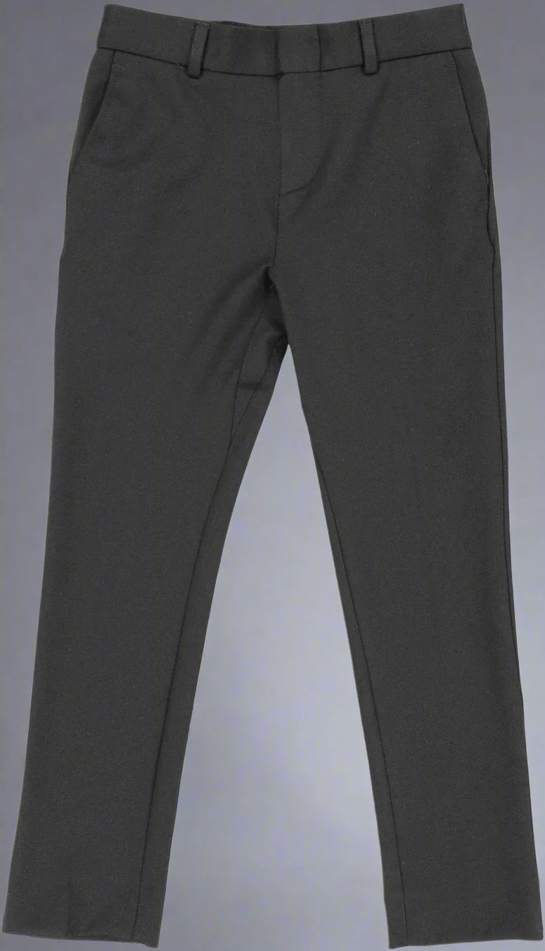 TO Boys Black Basic Stretch Dress Pants A6-1