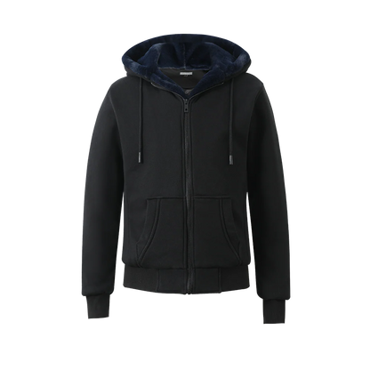 T.O. Men’s Hoodie with Fur Men’s Thick