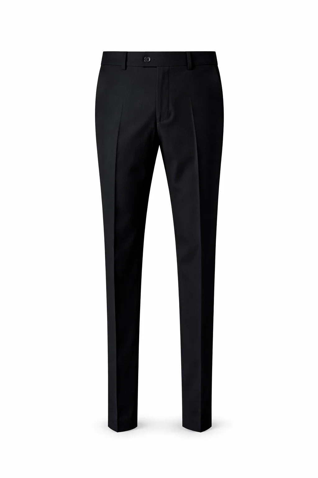 Mens Black Ascot Polyester Pants
