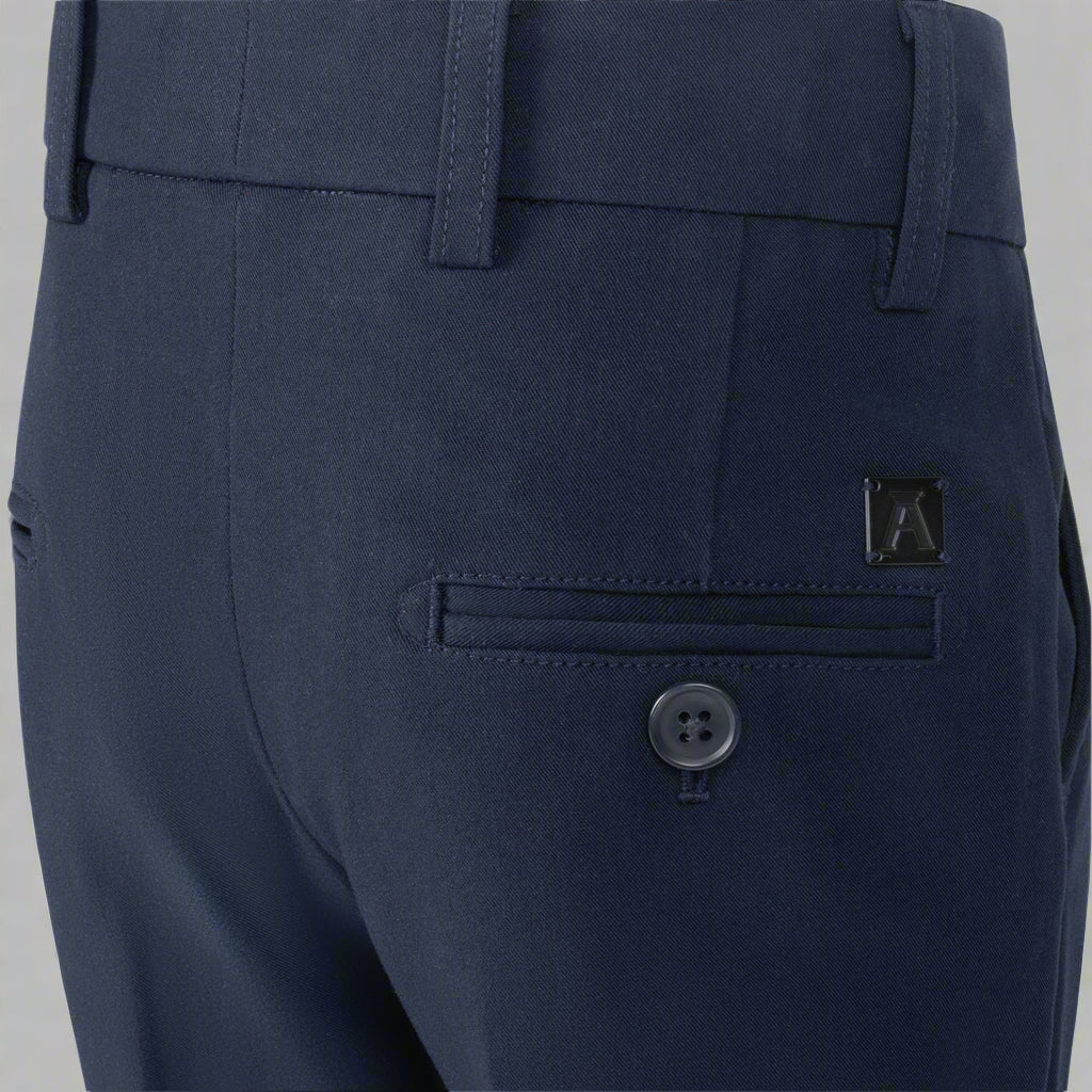 Adonis Move Boys Navy Stretch Dress Pants