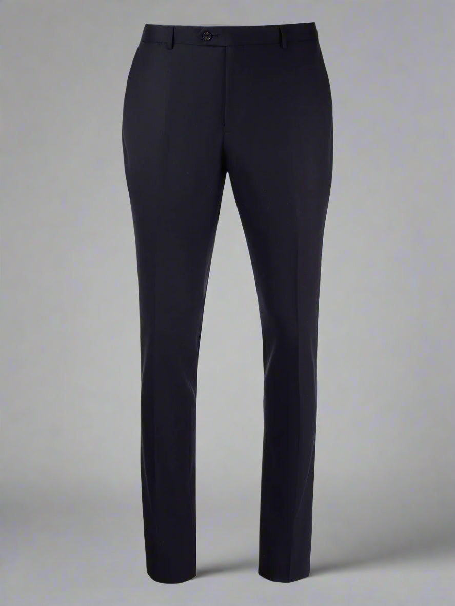 Cardeliano Mens Navy Wool Dress Pants 100-2 