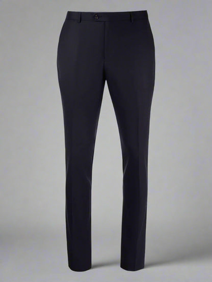 Cardeliano Mens Navy Wool Dress Pants 100-2 