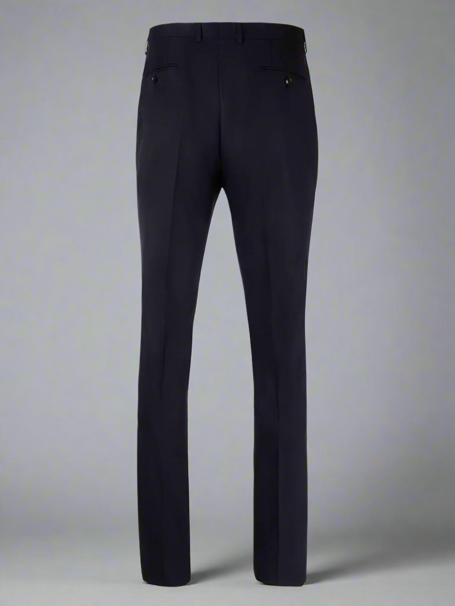 Cardeliano Mens Navy Wool Dress Pants 100-2 