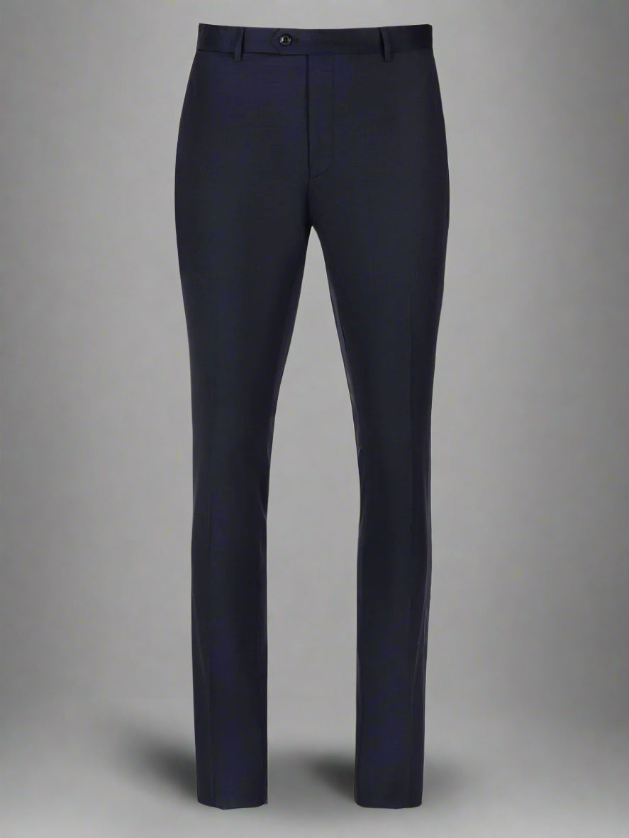 Cardeliano Mens Light Navy Wool Dress Pants 100-5 