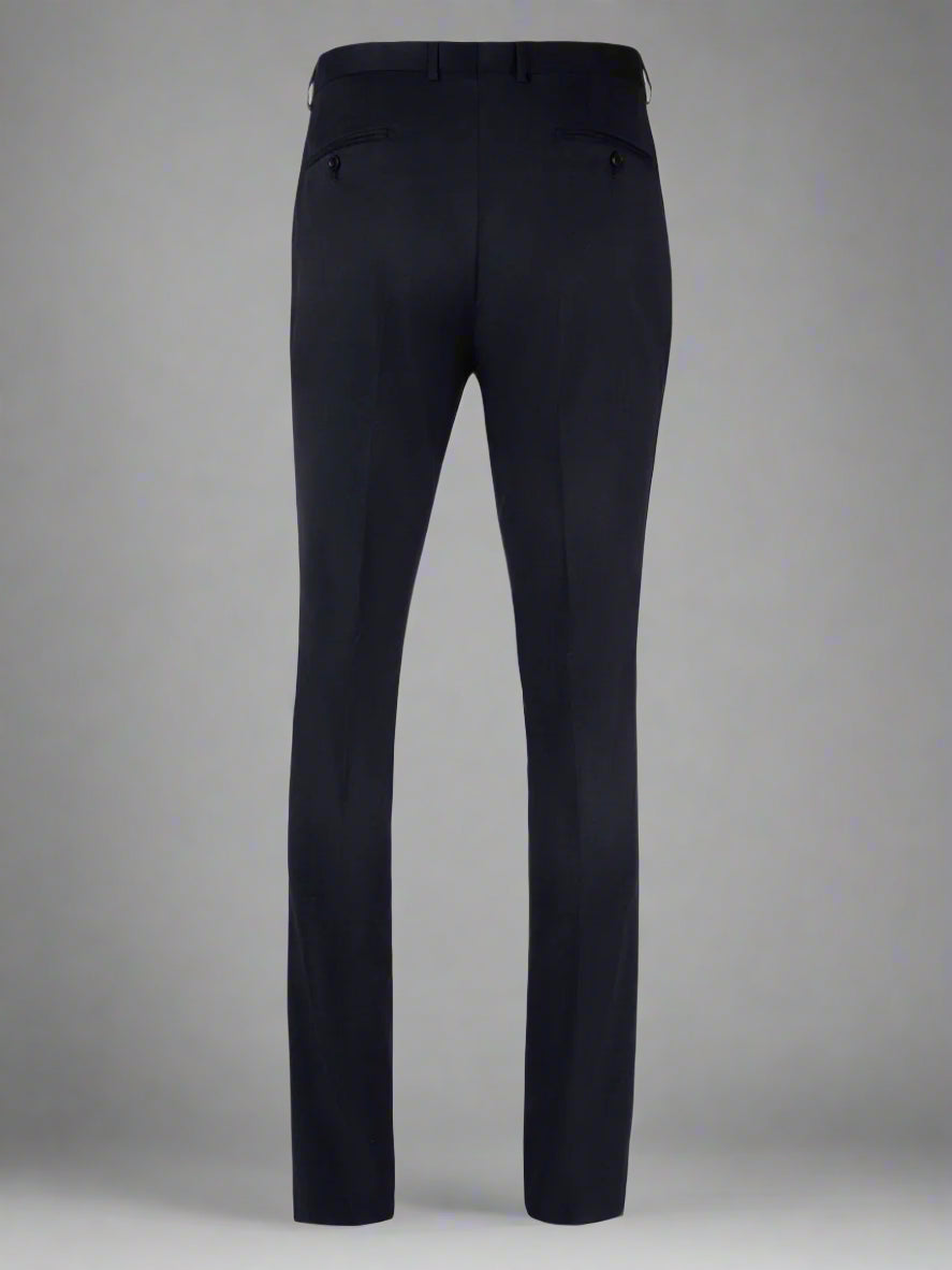Cardeliano Mens Light Navy Wool Dress Pants 100-5 