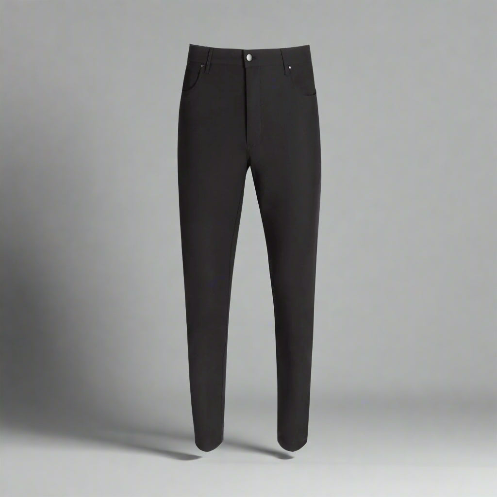 TO Mens 5 Pocket Performance Pants-Black 