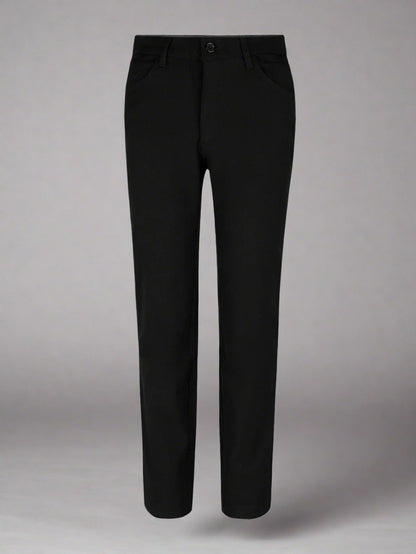 T.O. Mens Black 5-Pocket Flex Dress Pants