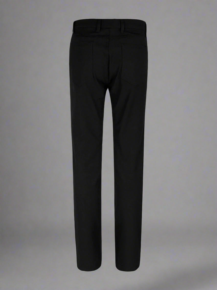 T.O. Mens Black 5-Pocket Flex Dress Pants