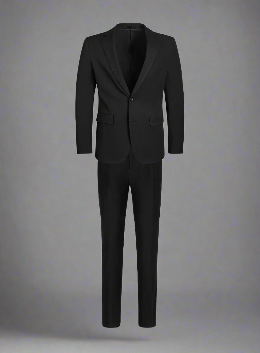 T.O Boys Flex Suit Husky-Black
