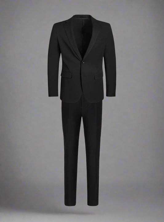 T.O Boys Flex Suit Husky-Black