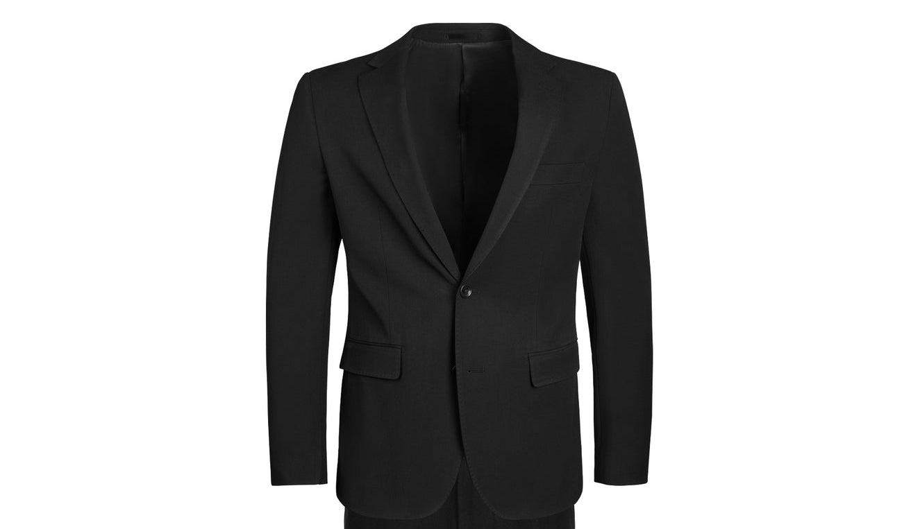 T.O. Boys Black Flex Suit Jacket Flex-1