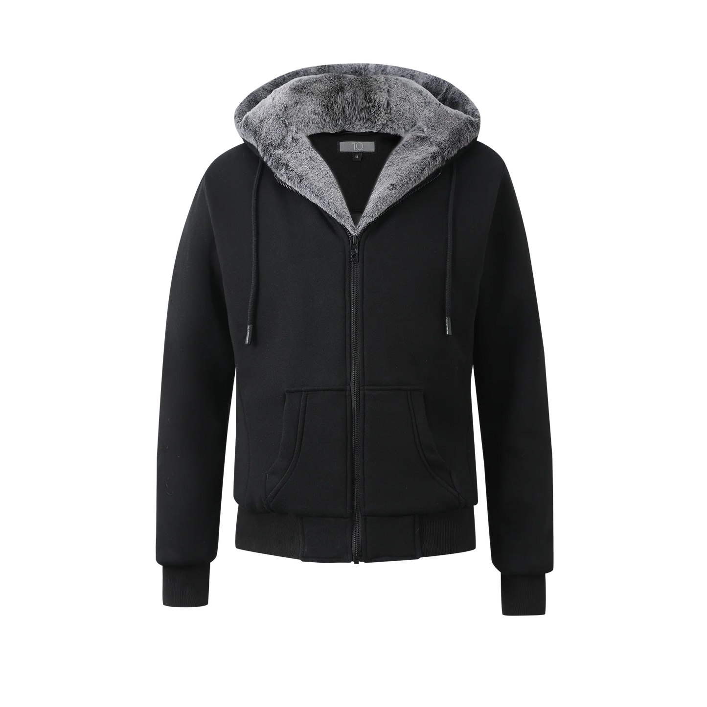 T.O. Men’s Hoodie with Fur Men’s Thick