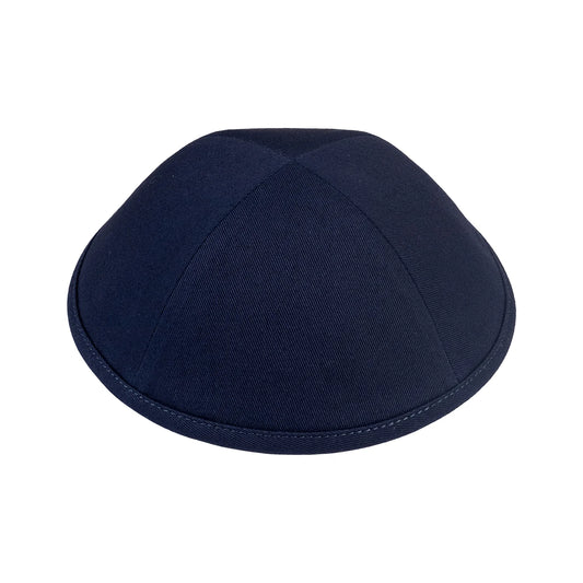 IKIPPAH Yarlmuke Navy Cotton