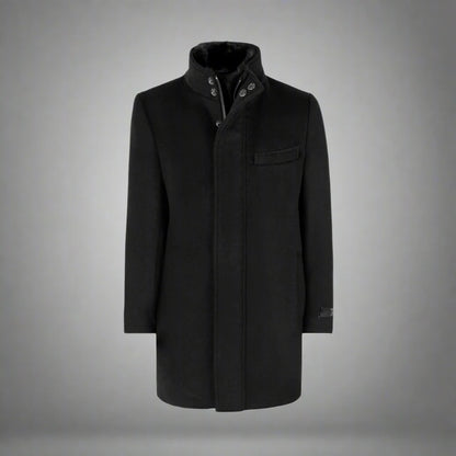 Lincoln mens wool winter coat