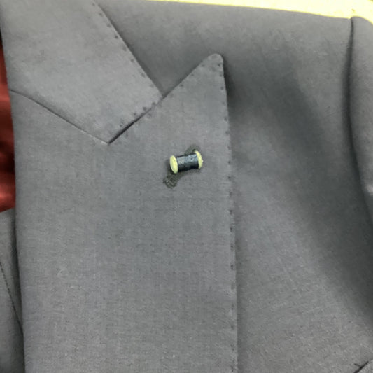 Arthur Black 2000-12 Dark Blue Peak Lapel Men’s Suit
