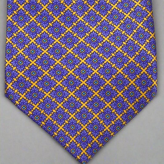 Stefano Ricci Mens Tie Purple Gold SR0007