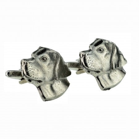 Pewter Labrador Dog Cufflinks