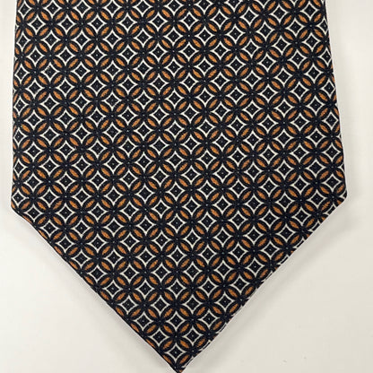 Ermenegildo Zegna Tie 2.5 Inches Brown Bronze EG0002