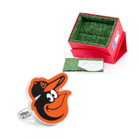 Baltimore Orioles Cufflinks Cutout Bird Official Licensed MLB