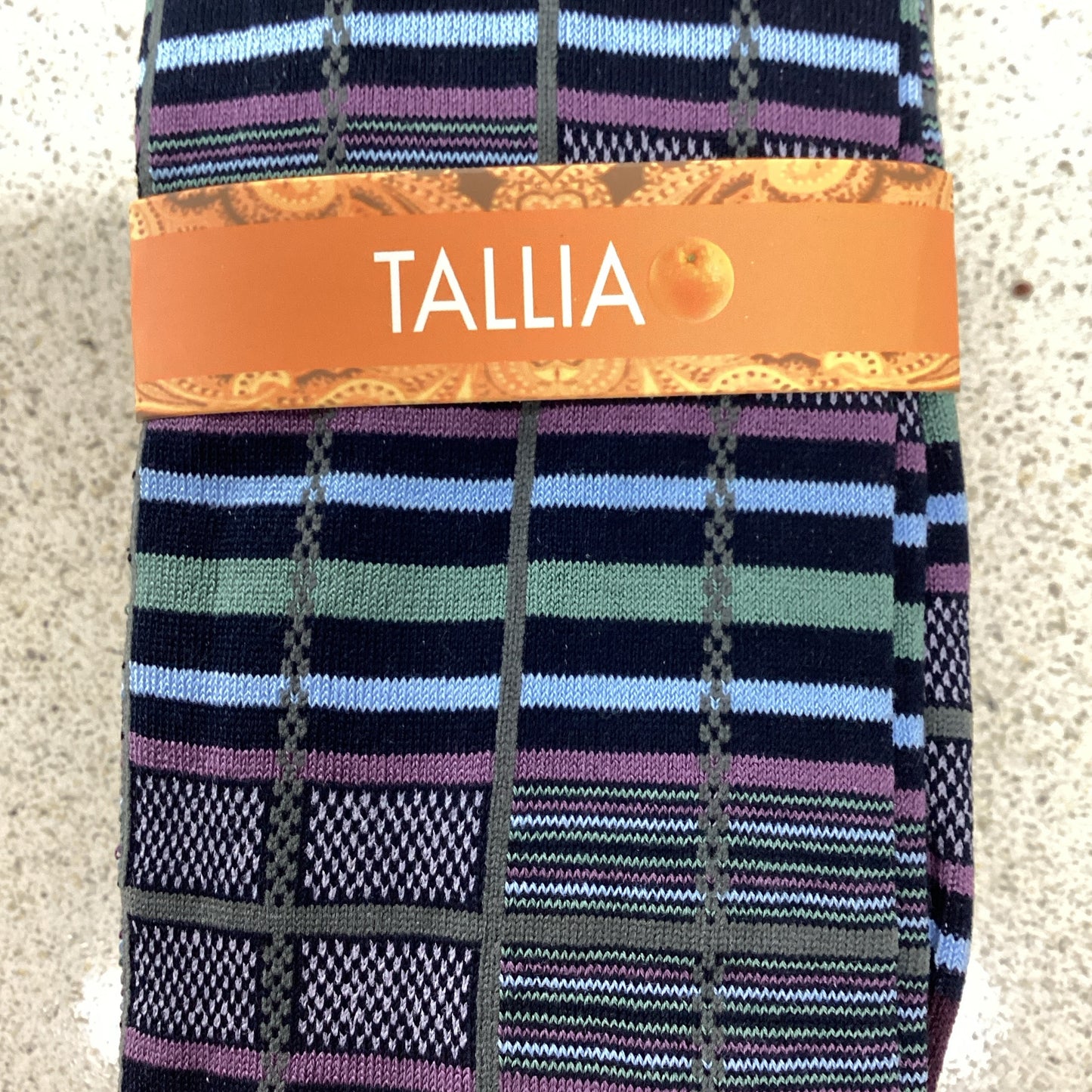TALLIA Mens Mercerized Cotton Socks TL017