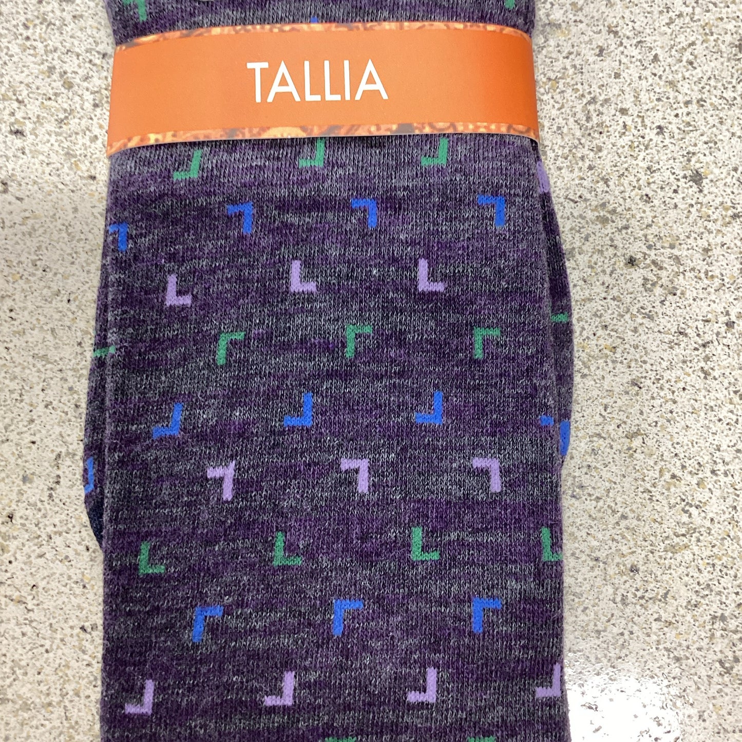 TALLIA Mens Mercerized Cotton Socks TL016