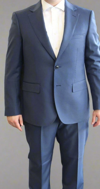 mens cardeliano wool Heather suit